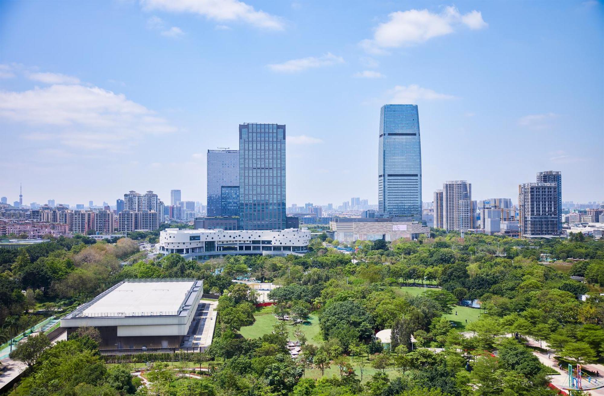 Guangzhou Marriott Hotel Baiyun Exteriör bild