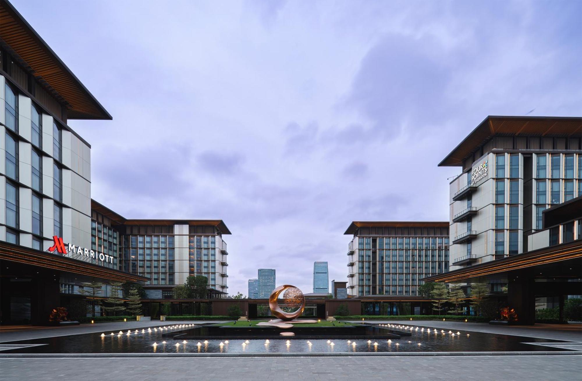 Guangzhou Marriott Hotel Baiyun Exteriör bild