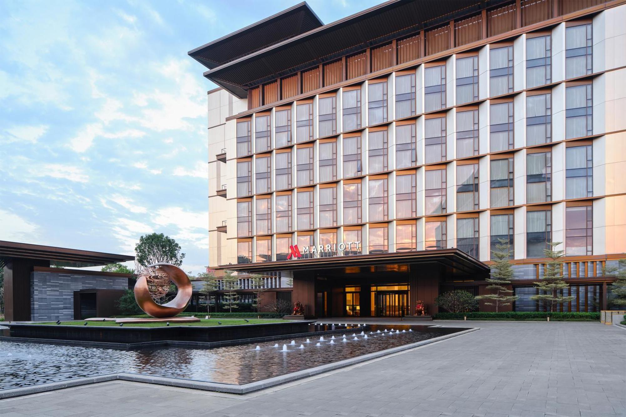 Guangzhou Marriott Hotel Baiyun Exteriör bild