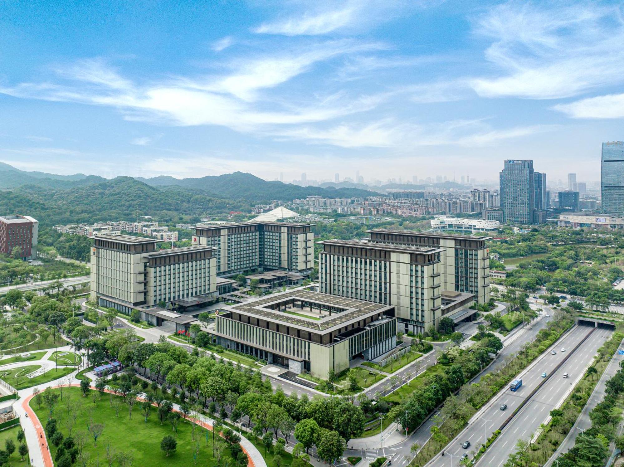 Guangzhou Marriott Hotel Baiyun Exteriör bild